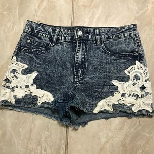 Jean shorts